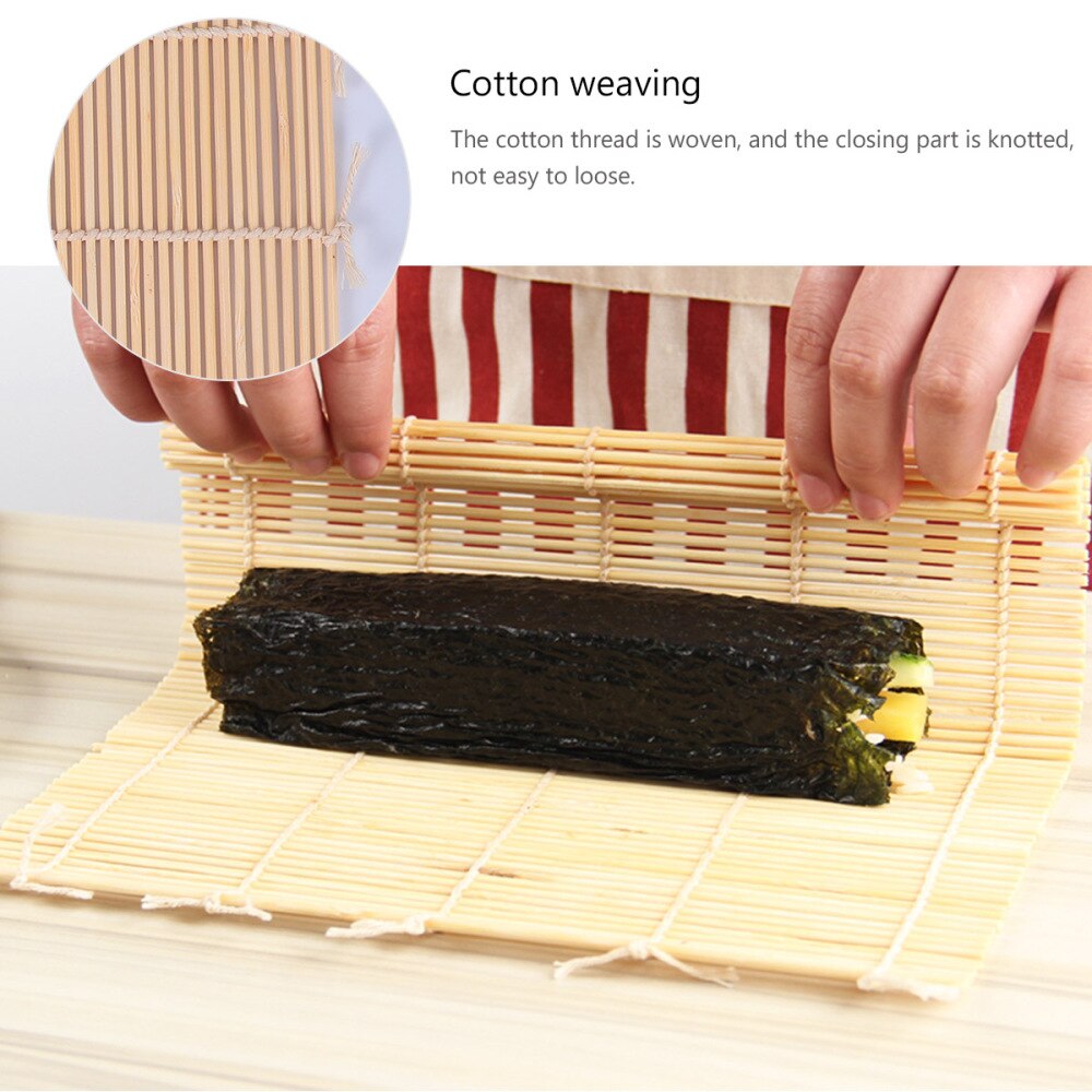 1 Set Praktische Beginner Bamboe Draagbare Beginner Sushi Kit Sushi Maken Tool Sushi Maker Kit Voor Diy Restaurant Home Hotel