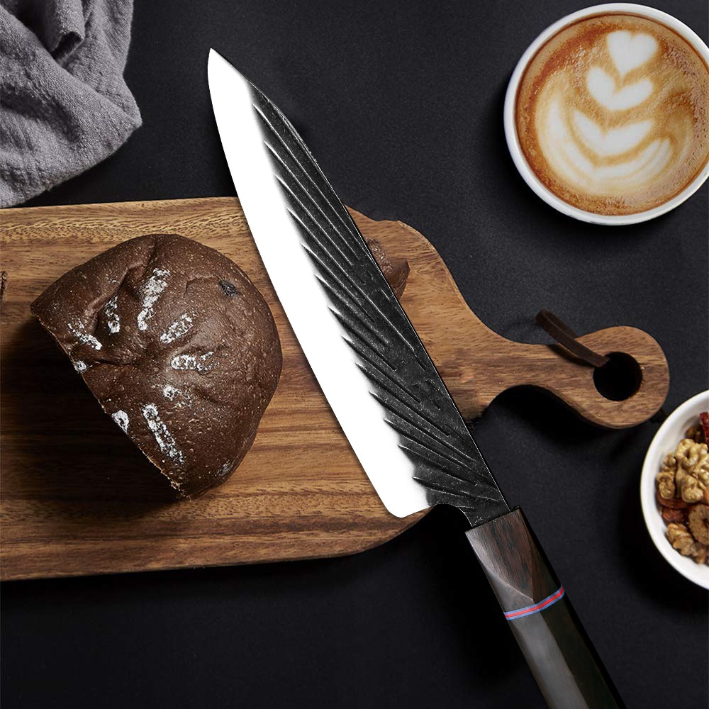 XITUO Chef Knife 440C Steel Handmade Forged Japanese Sharp Meat Cleaver Kiritsuke Santoku Utility Paring Knife Cooking Tools