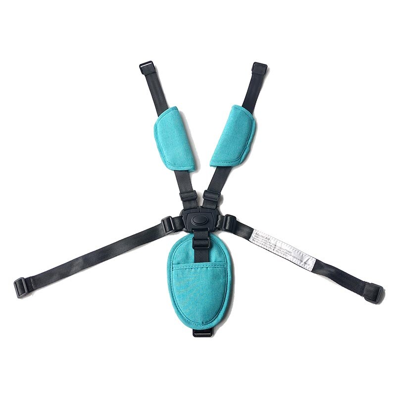 Cinto de segurança para cadeira de bebê, para carrinho de bebê yoya plus babyyoya yoyayoyo vovo tianrui acessórios para bebê: yoya plus light blue