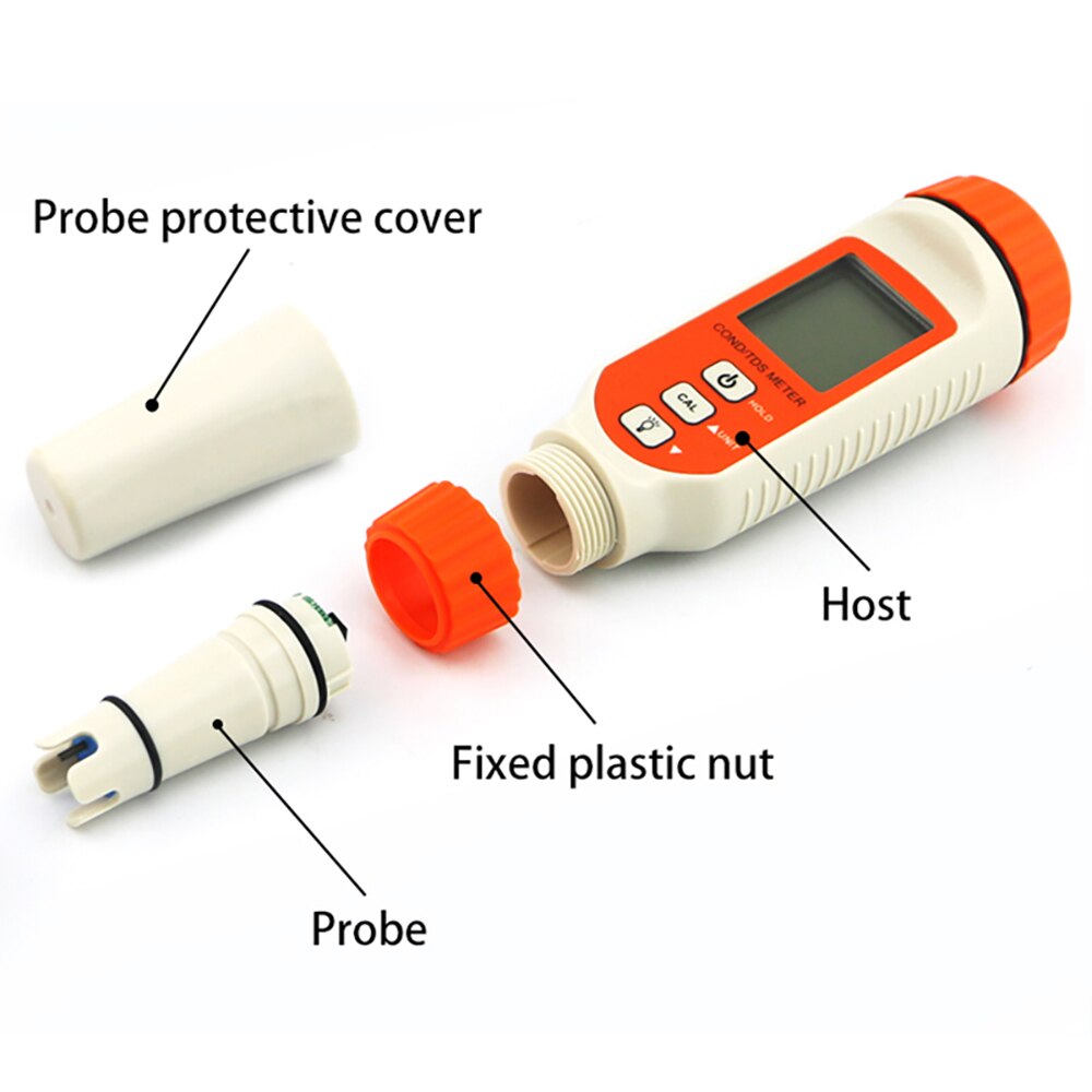 Clever Sensor Digitale Wasser Tester Leitfähigkeit Analyzer Meter Professionelle Gesamt Gelösten TDS/COND Tester AR8011