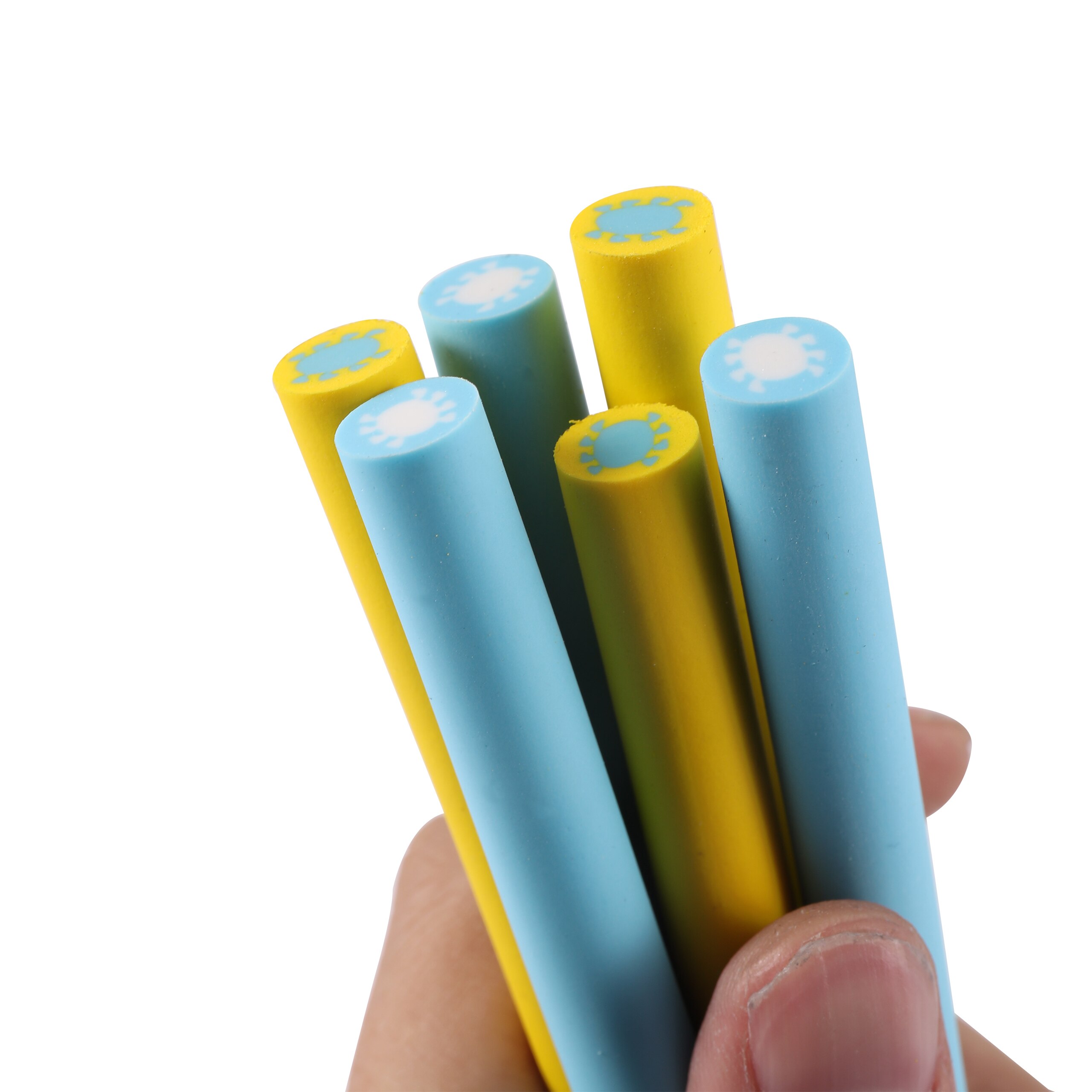 Borrador de papelería promocional, goma de borrar removible, combinación de estilo lindo, útiles escolares para estudiantes, para niños, papelería para estudiantes