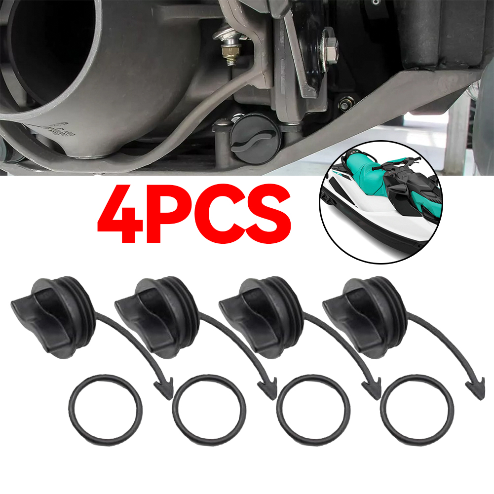 4 Stuks Aftapplug Assemblage 292001352 292002024 Waterverstopping Vervangende Onderdelen Compatibel Met Seadoo Spark Rxt Gti Gtx Wake