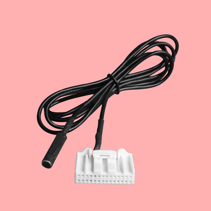 DWCX 28 pin CD Bluetooth Microphone Cable Wiring Harness Interface Connection w/1.5m Wire fit for Toyota Camry Hilux RAV4 Yaris