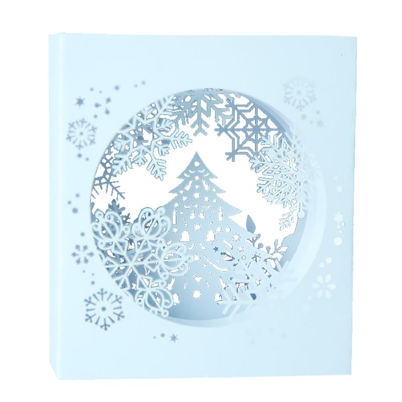 Christmas 3D Cards Pop Up Greeting Cards for Xmas Year Greeting Cards Paper Craft Merry Christmas Cards: 4