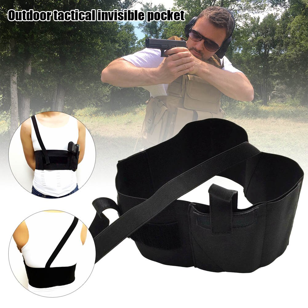 Shoulder Holster Deep Concealment Waist Bag Breathable for Outdoor Sport Climbing B2Cshop