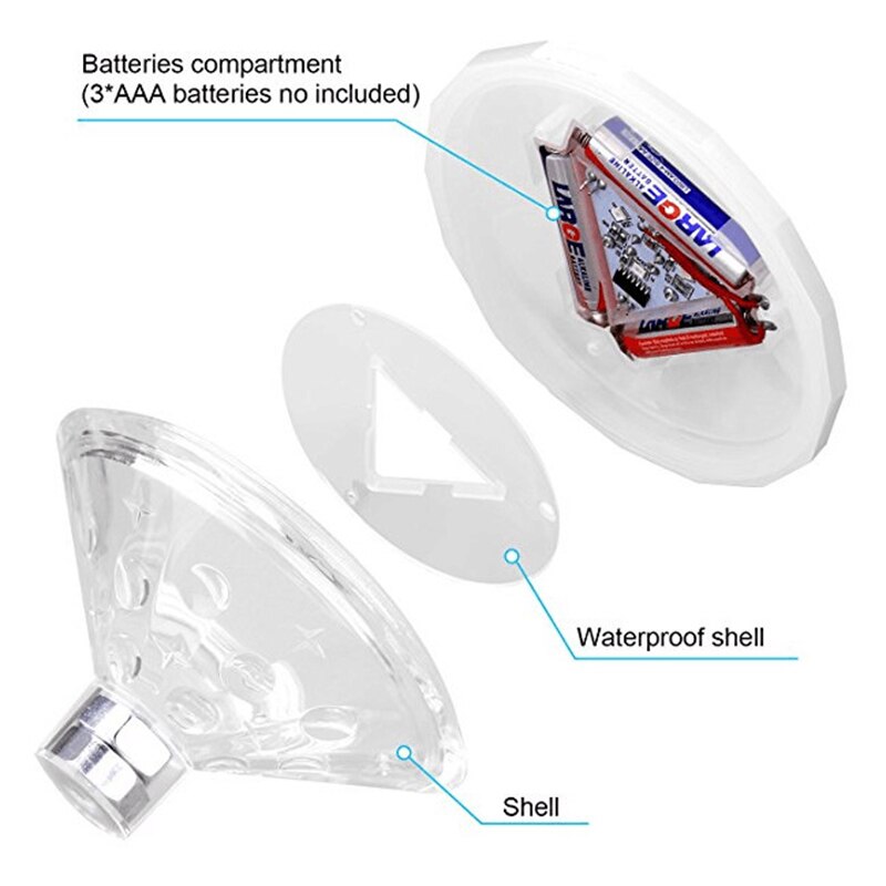 Kleurrijke Patroon Bad Lamp Diamant Stijl Bad Lamp Creatieve Zwembad Decoratie Lamp