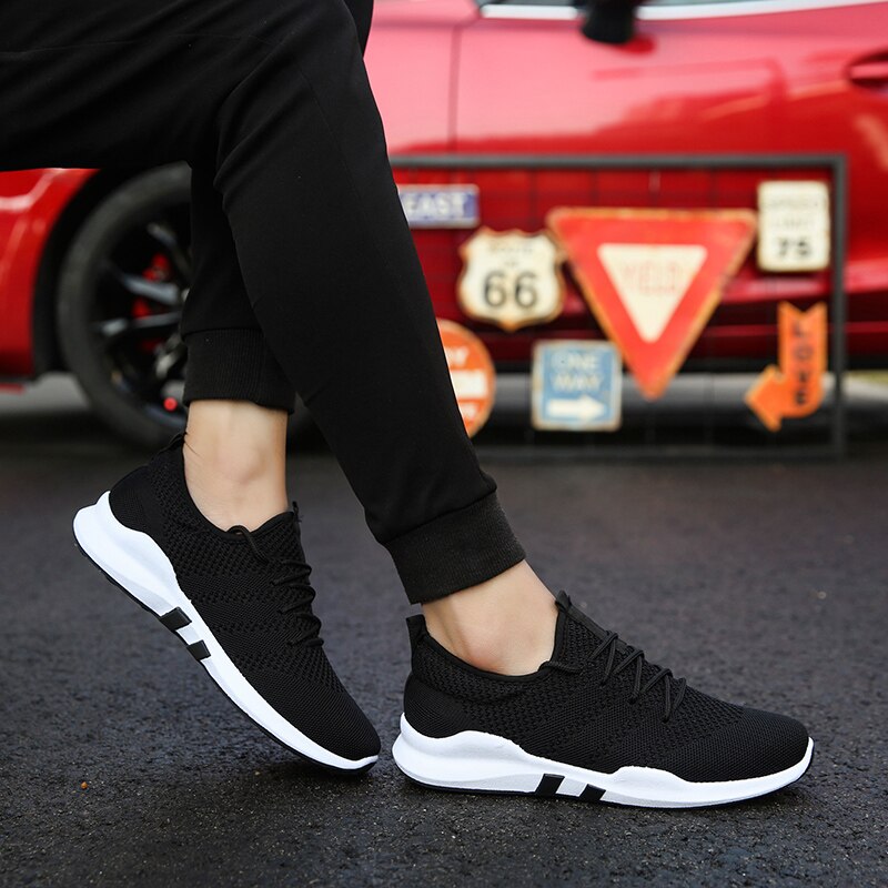 Men Sneakers tennis Shoes Outdoor Sports Breathable Ladies Male Tennis shoes Female sporty Man Sneakers white