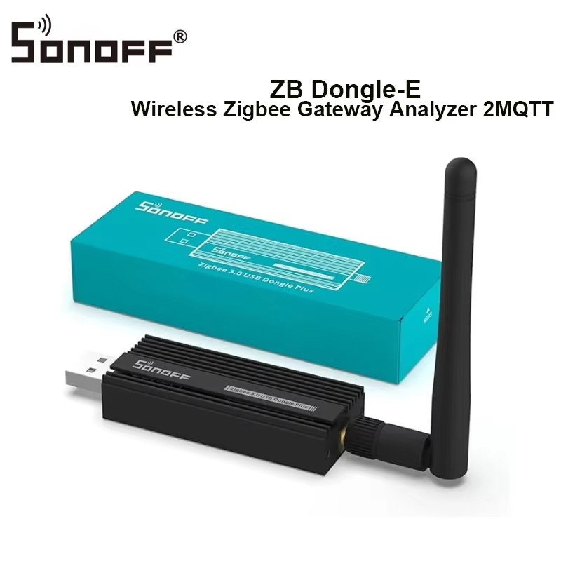 Sonoff zigbee 3.0 usb dongle plus e bezprzewodowa bramka zigbee interfejs usb capture efr 32 mg 21 alexa google home sterowanie głosowe: Default Title