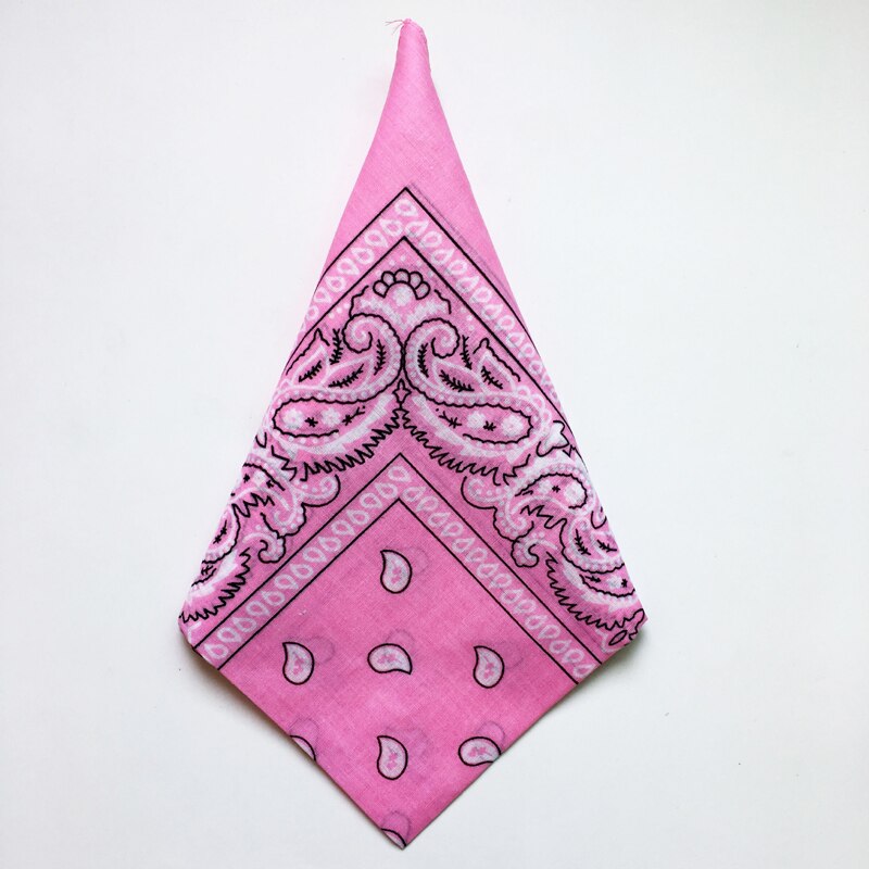 Unisex Katoen Bandana Sjaal Vierkante Bandana 55Cm * 55Cm Hoofddeksels Hip Hop Rock Meisjes Hoofddoek Hoofdbanden Haar accessoires: 15