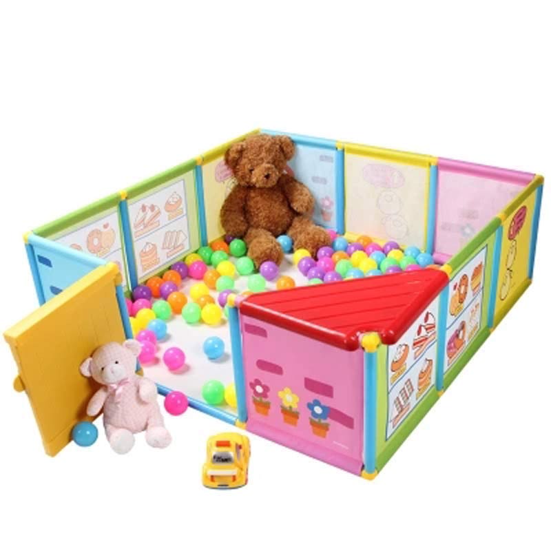 Baby Playpen Kids Fence Playpen Plastic Baby Safety Fence Pool > 6 Months Like This Have Space For An Actual Playroom