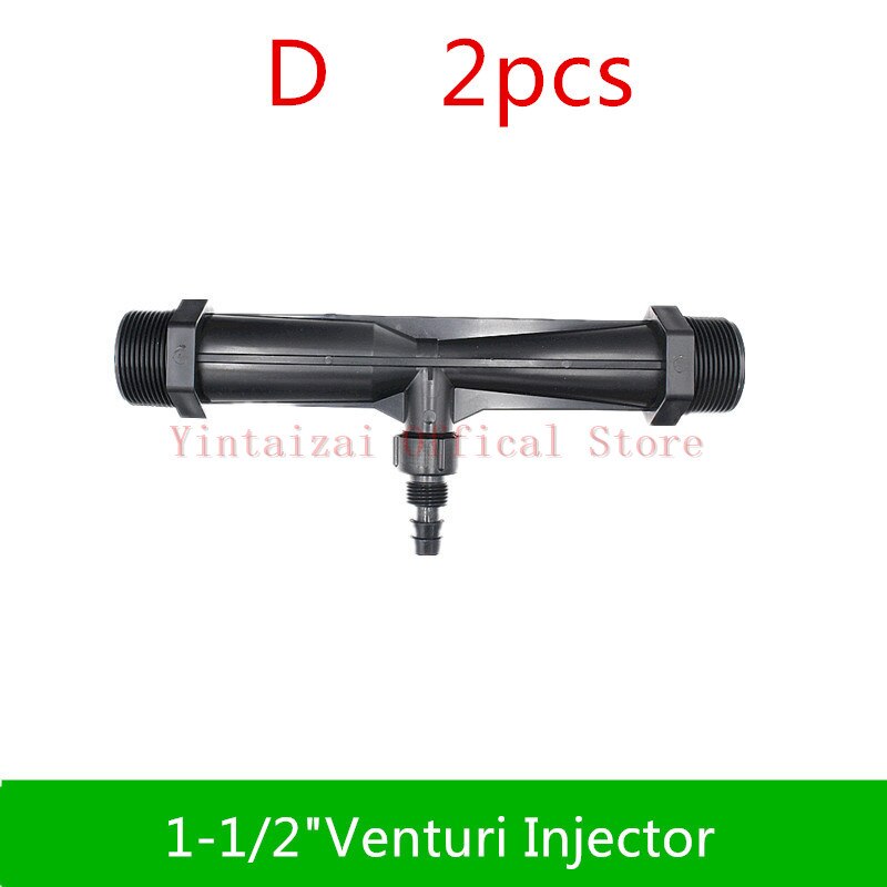 1/2 "Tot 2" Irrigatie Venturi Meststof Mixer Injectoren Kit Landbouw Tuin Water Tube Tuin Tub Spa Ozon Injector: D