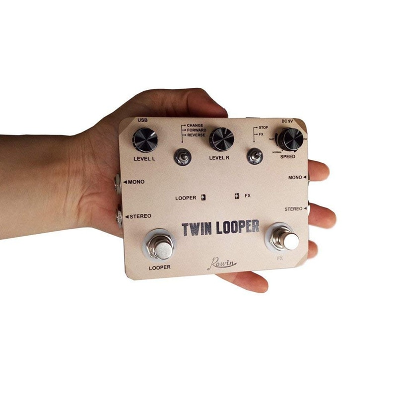Twin Looper Station Electric Guitar Effect Pedal L... Grandado