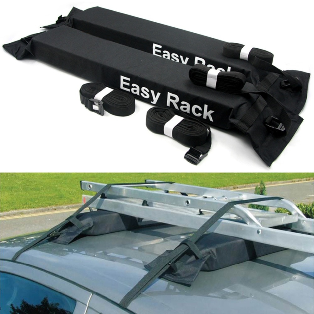 Universal Auto Soft Car Roof Rack Rooftop Luggage Carrier Load 60kg Baggage Easy Fit Removable Car Accessories Car Styling