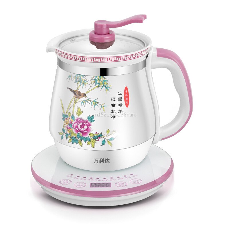 1.8L multifunción Kattle ceramica automática salud tetera termostática salud botella de agua control Digital