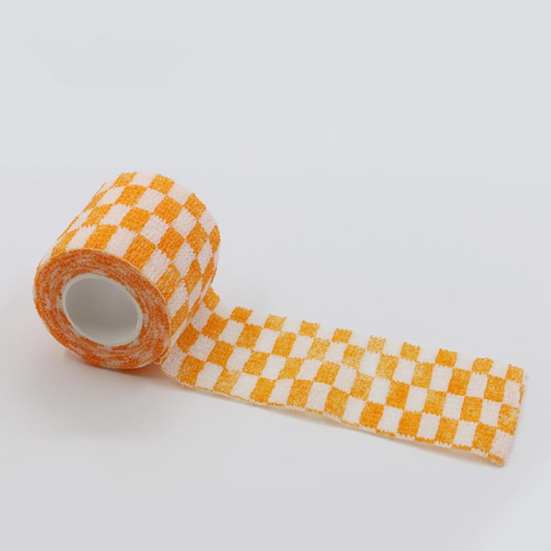 5cm*4.5m First Aid Tool Knee Pads Cartoon Pattern Self Adhesive Elastic Bandage Sport Tape Elastoplast Emergency Muscle Tape: Blue