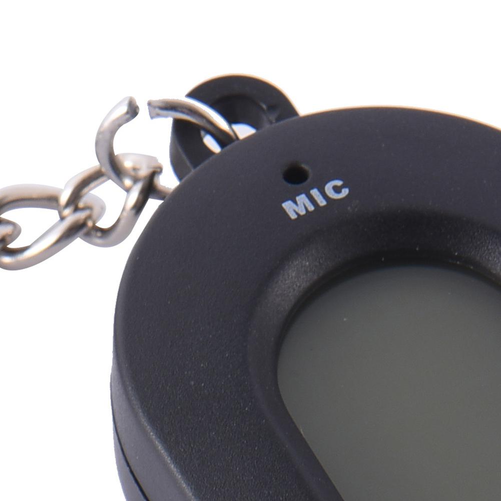 Afinador de guitarra Mini, sintonizador cromático con pantalla LCD de estilo llavero automático para instrumento Musical General