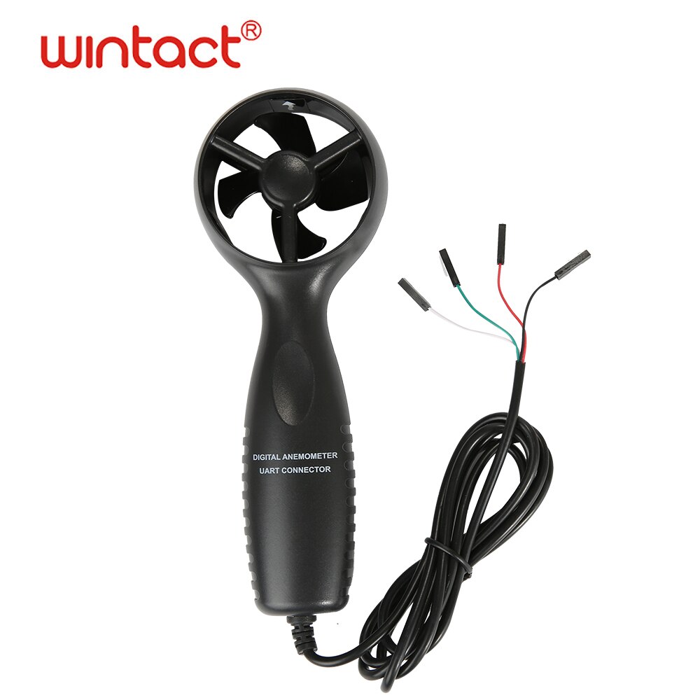 Rxd Txd Gnd Uart Windsnelheid Sensor Met Wind Temperatuur Meten