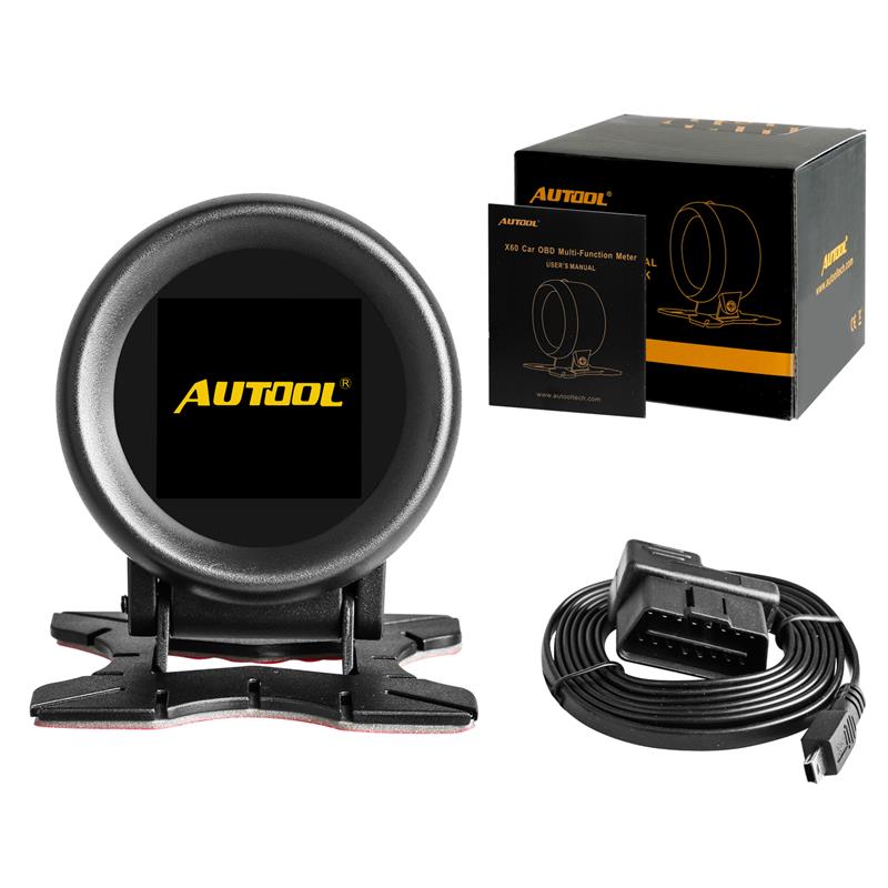 AUTOOL X60 Car Smart Digital Multi-Function Meter Display Speed Meter Gauge Water Temperature Early Alarm Auto Fault Code Reader