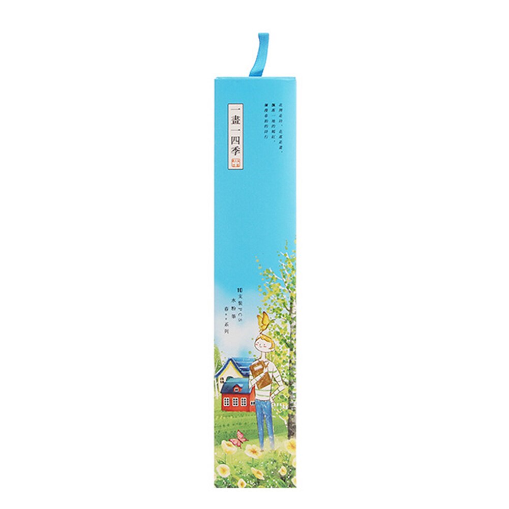 18 Colors Gouache Paint Set 30ml Portable Case with Palette Gouache Paint Set NIN668: Blue