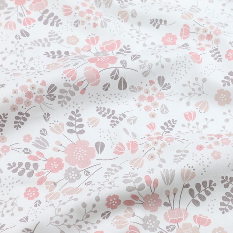 2.35 måler bredt 100%  bomullsstoff til baby, sopp stjernestripe trykt stoff håndlaget sengetøy barnestoff: Fa200023-1 / 100 x 235cm