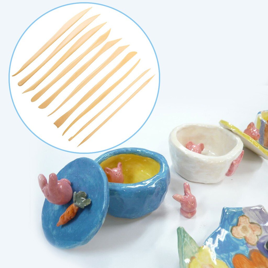Plastic Crafts Modeling Tool Artist Studio Toy Tool for Shaping and Sculpting handmade clay tool set Pottery tools