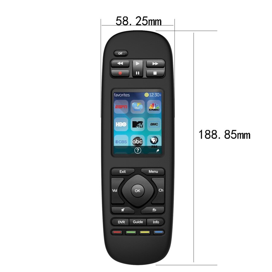 Dustproof protective silicone case cover sleeve for logitech harmony touch/ultimate one/ultimate home remote control accessories