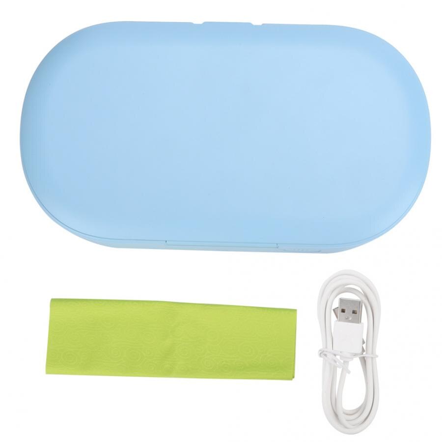 Multifunctionele Uv Sterilisator Box Nail Art Gereedschap Sterilisator Tandenborstel Disinfector Uv Desinfectie Doos Usb Opladen Sterilisator