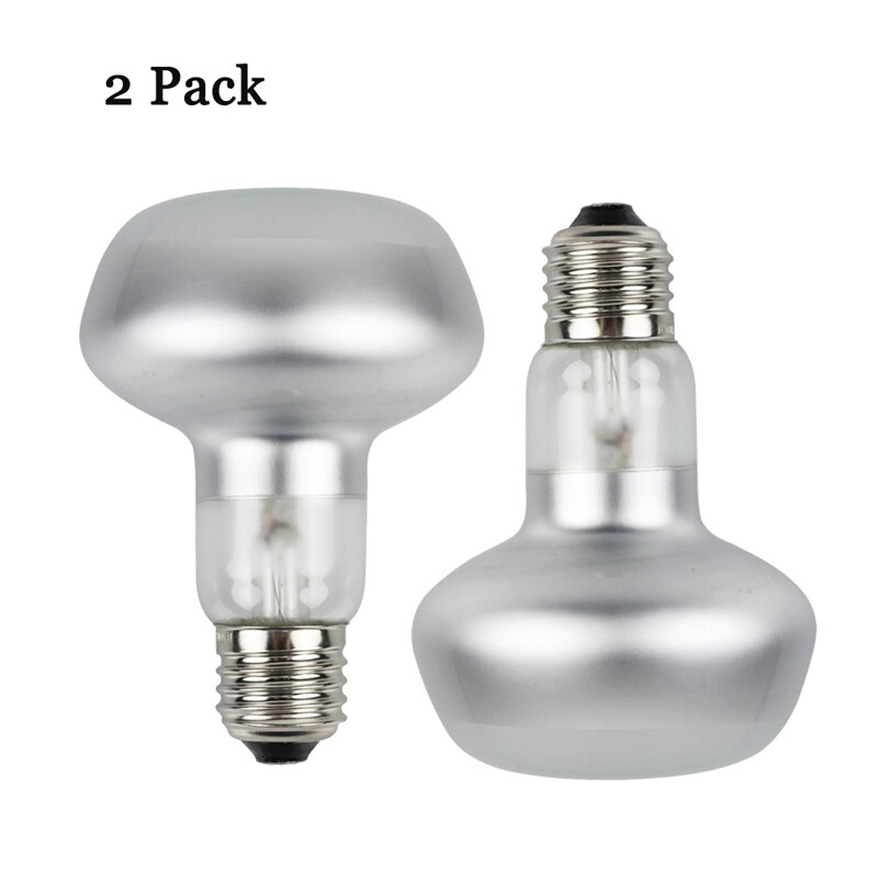 2 Pack 75W Reptiel Licht Uva Warmte Lamp Baardagaam Accessoires Voor Reptielen 220V: Default Title