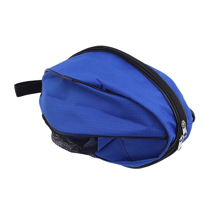 Sac de ballon de basket-Ball universel Sport Football volley-Ball sac à dos sac à main forme ronde réglable bandoulière Knapsacks stockage: blue