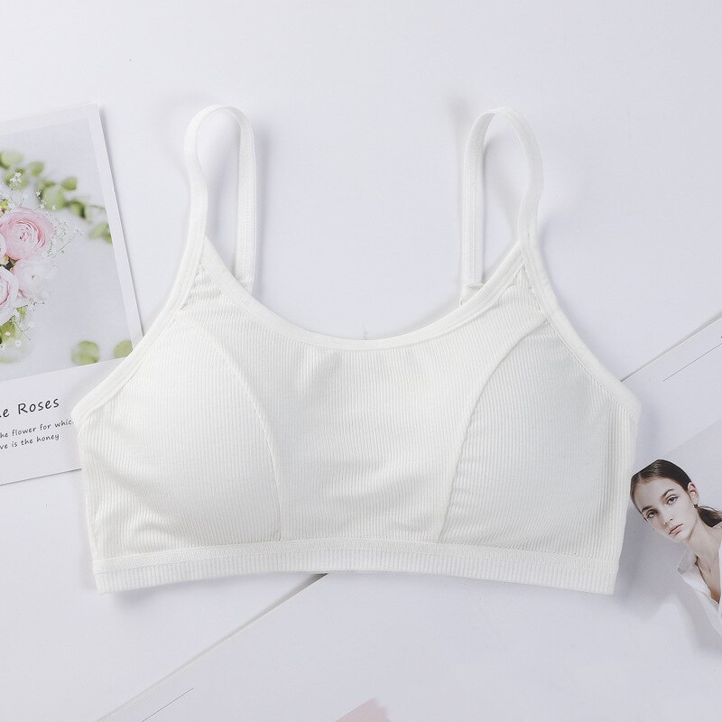 Cotton Sport Bra Underwear Women Solid Fitness Lingerie Streetwear Bralette Tube Top Seamless Yoga Crop Top Vest for Female: YG947WE