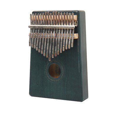 God kalimba musikinstrument bærbar 17 tangenter akacie tommelfinger klaver melodi hammer kalimba mbira keyboard: 7