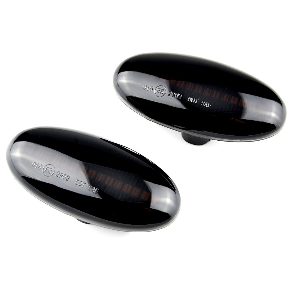 2 pièces LED clignotant dynamique côté marqueur lumière séquentielle clignotant pour Mazda 2 pour Mazda 3 5 6 BT-50 MPV