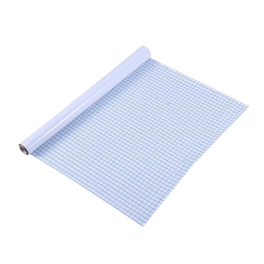 Self-adhesive Whiteboard Sticker Dry Erase White Board Removable Writing Drawing Message Board 45 * 200 Cm Protect Wall Clean