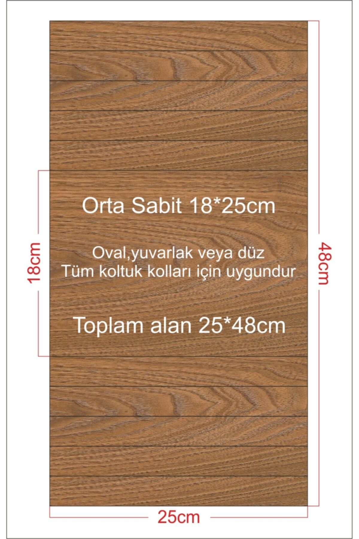 Walnut Portable Side Coffee Table 1 pcs 50x25 cm