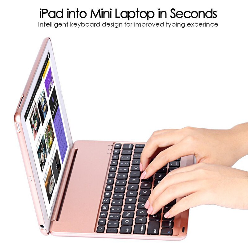 Smart Keyboard for Apple iPad 9.7 5th 6th Generation Bluetooth Keyboard Case for iPad mini 1 2 3 4 5 Air 1 2 Pro 9.7