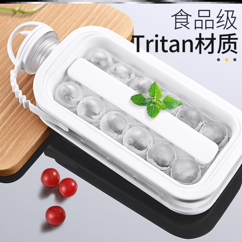 Ice Ball Maker 2 In 1 Draagbare Ice Fles Cubic Container Ice Cube Ronde Tray Mold Diy Iattice Ketel bar Keuken Tool