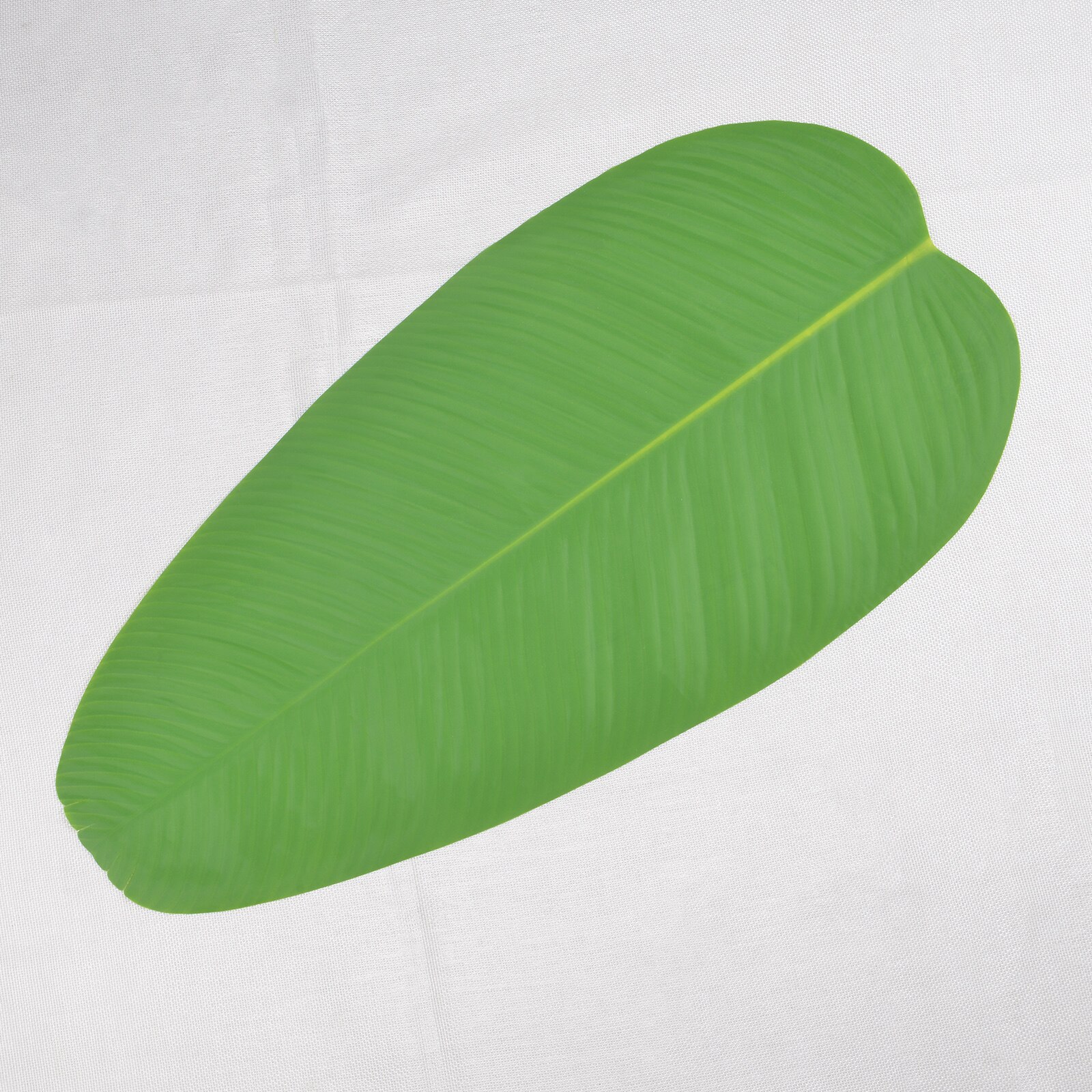 58cm konstgjorda bananblad bordsmatta gröna blad simuleringsanläggning matta hawaiian party desktop tropiskt lövverk: Default Title