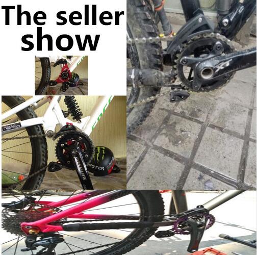 Aoperate mtb kædeføringssystem dh downhill cykel cykel kæde guide kædefanger cykel del cykel kæde beskytter