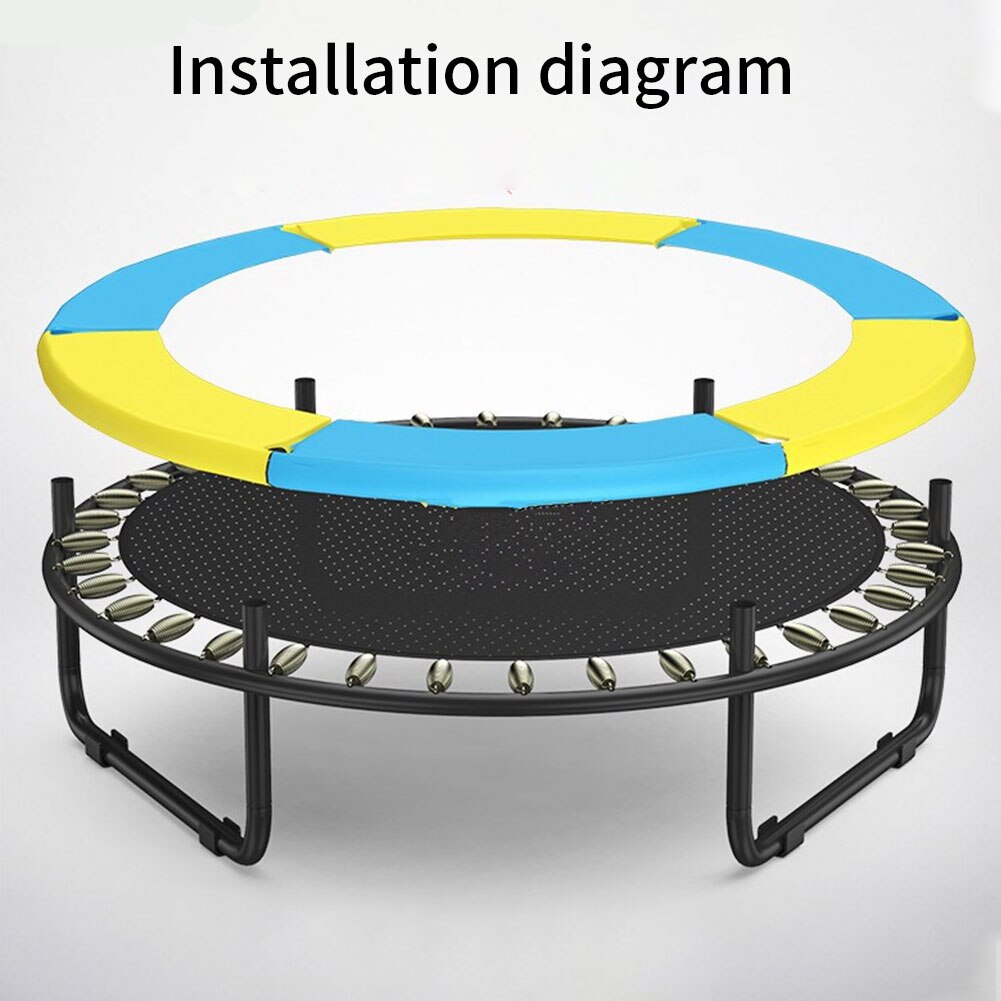 1.2/1.4/1.5m Universal Trampoline Side Protective Cover Replacement Safety Pad Spring Cover PVC Waterproof Trampoline Edge Cove