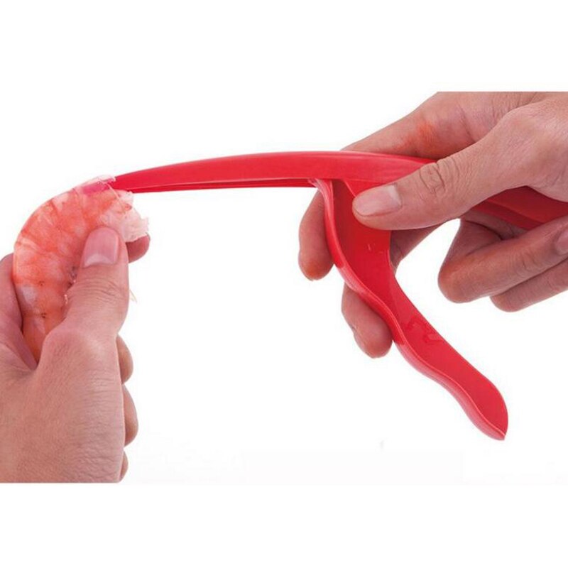 Plastic Portable Prawn Peeler Shrimp Peel Device Convenient Kitchen Accessories Gadgets Cooking Tools