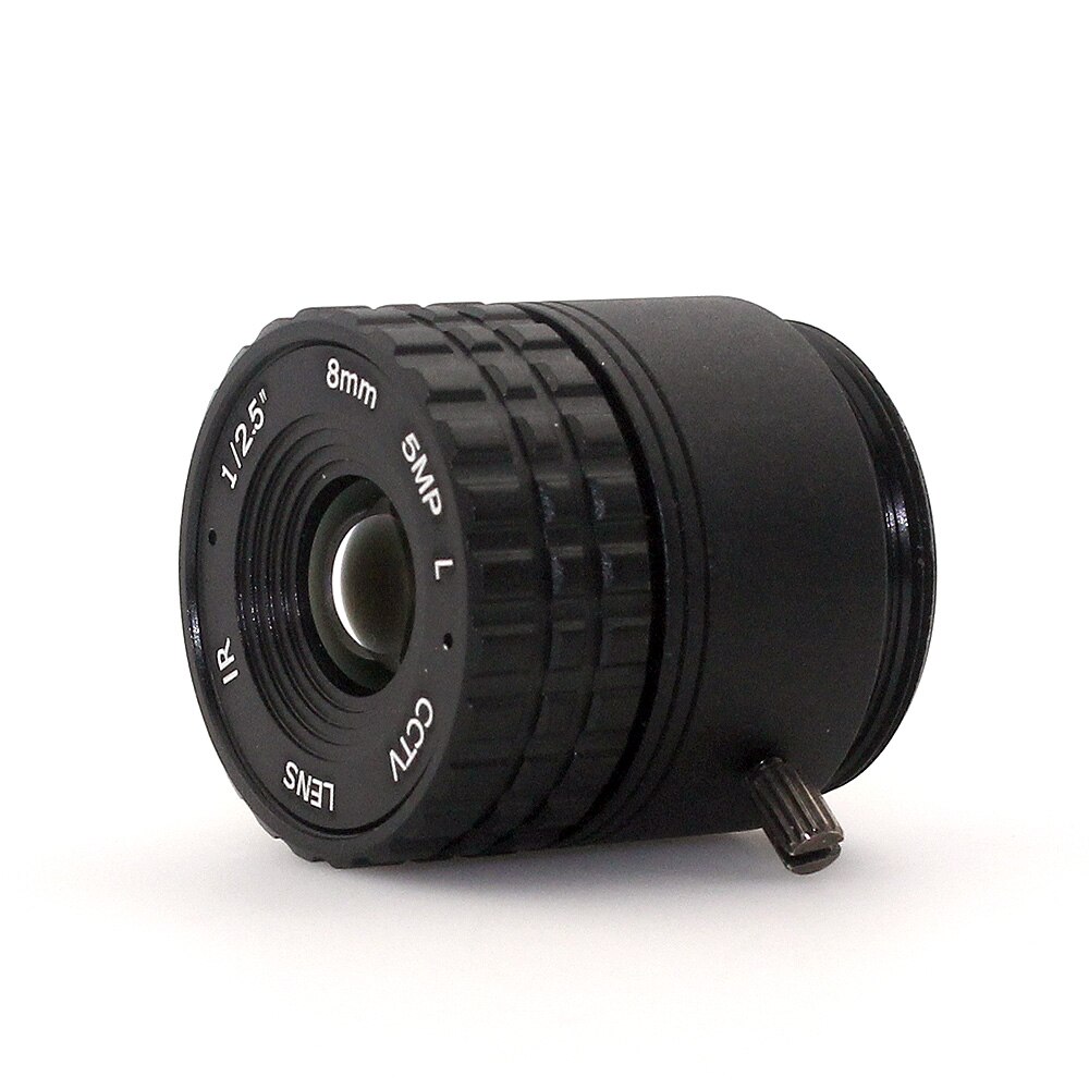 5MP 8mm cctv Lens CS Mount HD 1/2.5 CCTV Camera lens for Day/night CCD/CMOS Security CCTV HD IP Camera