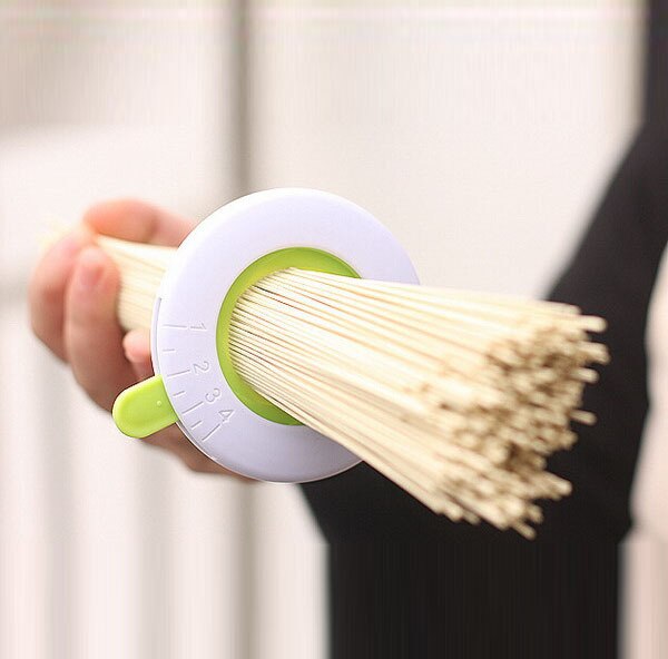 1 Pza/lote casa forma redonda ajustable espagueti Pasta fideos medidas porciones controlador limitador herramienta FK870724