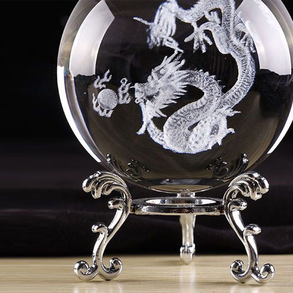 3D Engraved Metal Base Home Decor DIY Sphere Holder Photography Props Art Craft Display Crystal Ball Stand Ornaments Office