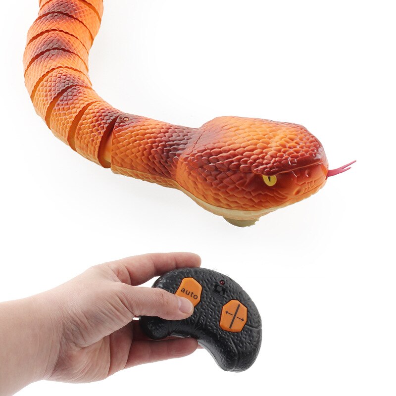 Kids Toys Remote Control Snake Infrared Remote Cntrol Python Spoof Prank Electric Cobra Children's Toys