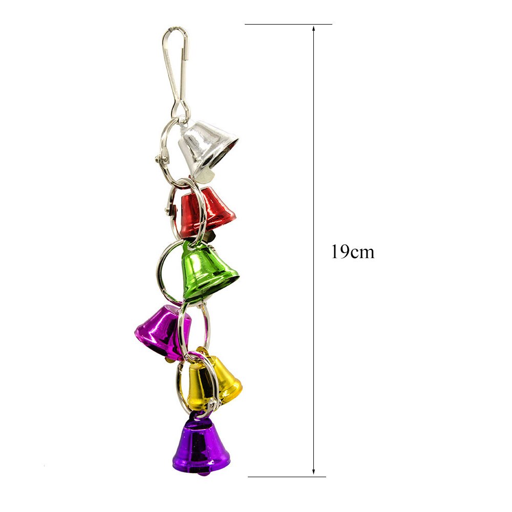 Campanas para pájaros, loros, juguetes, jaula, accesorios, suministros, periquito colgante para juguete, periquito, jouet, perroquete, vogel speelgoed