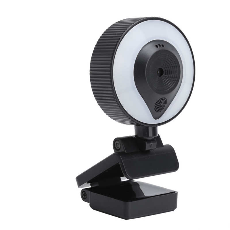 Computer Camera Computer Camera with Microphone for Live Recording Touch Dimming Webcam W20 2K Full HD Camera with Microphone