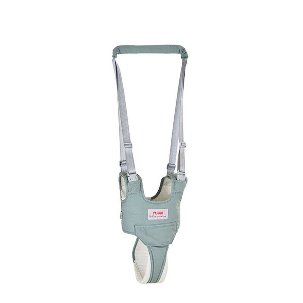 Recién llegado, andador para bebé, arnés para bebé, correa para niños, cinturón para caminar para bebé, seguridad infantil: Malachite green