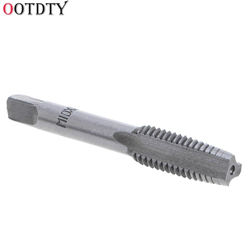 Ootdty 12 st handskruv gängkranar trådklappande skruvmejselbit  m3/m4/m6/m8/m10/m12 kranuppsättning passar handtag diy verktygstillbehör