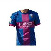 Weska-21 Sd Voetbal T-shirt, Thuis Voetbal Apparatuur, 21 Sd Huesca Voetbal Apparatuur, Voetbal Apparatuur Met E