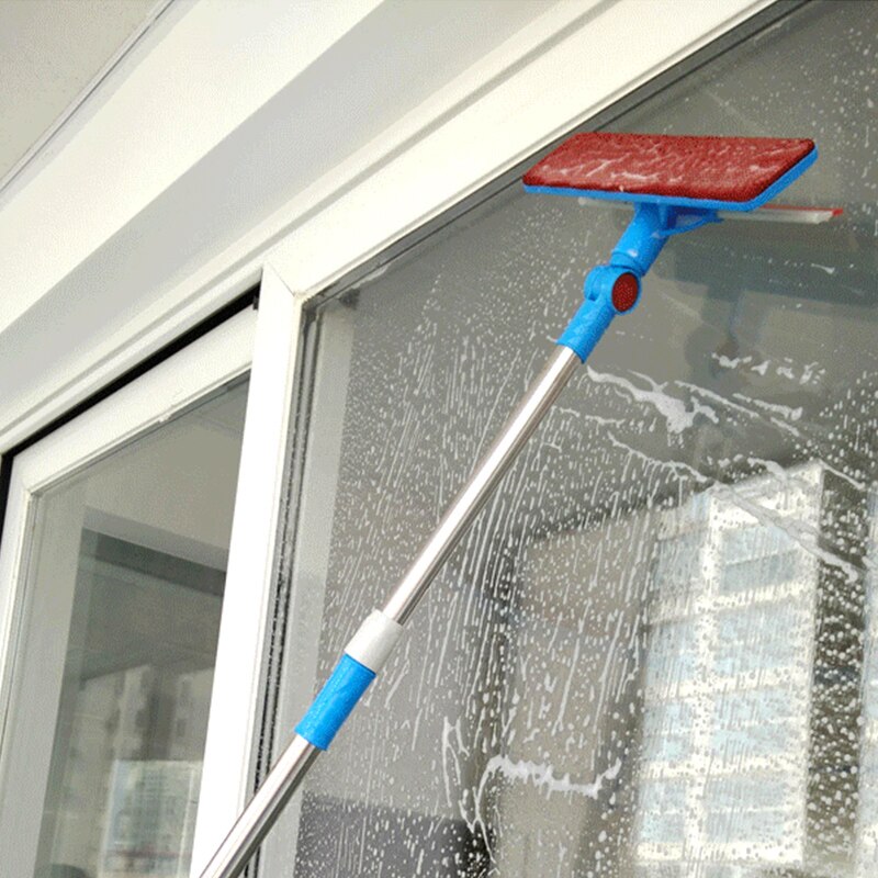 Glass cleaning artifact Clean the windows Cleaning tools Telescopic rod Wiper Glass window cleaner